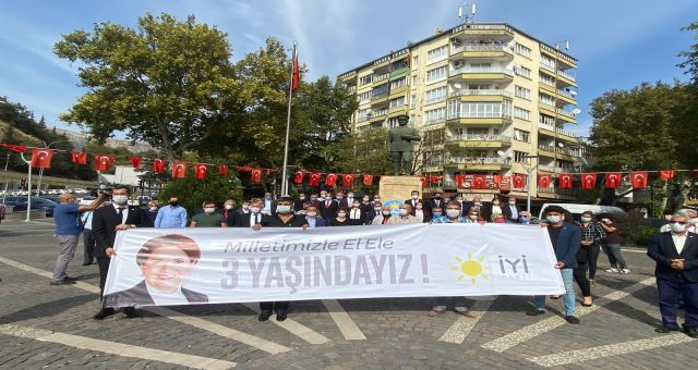 İyi Parti Kuruluş Yıldönümüne Özel Kahramanmaraş'ta Tören Düzenlendi