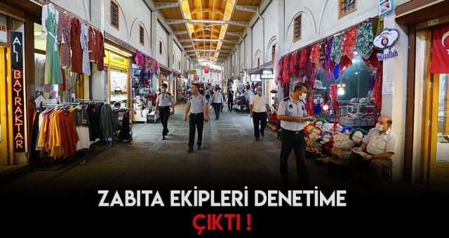 Kahramanmaraş'ta Zabıtalar Sokaklara İndi