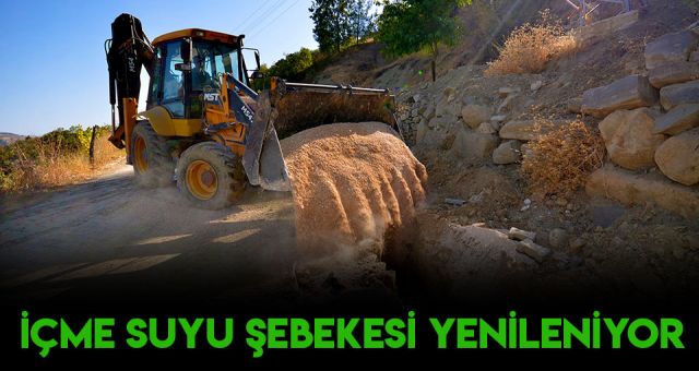 KASKİ Avcıların Su Şebekesini Yeniliyor
