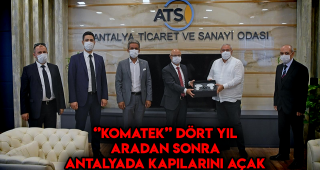 KOMATEK Fuarı Antalya'da Düzenlenicek
