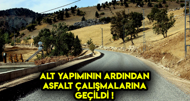 Şahinkayası Mahallesinde Asfalt Çalışmaları Başladı