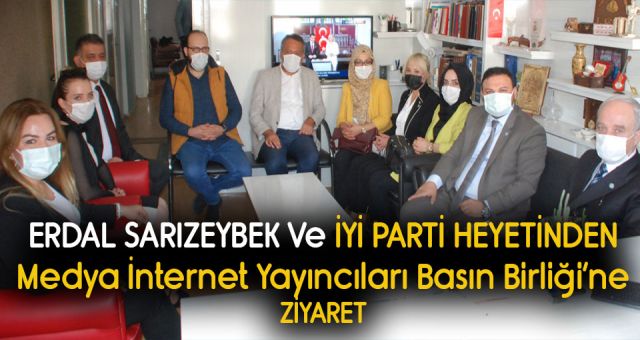 SARIZEYBEK ve İYİ Parti Heyetinden MİYABB’a Ziyaret