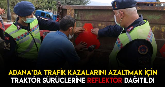 Trafik Görünürlüğünü Arttırmak İçin Reflektör Dağıtımı