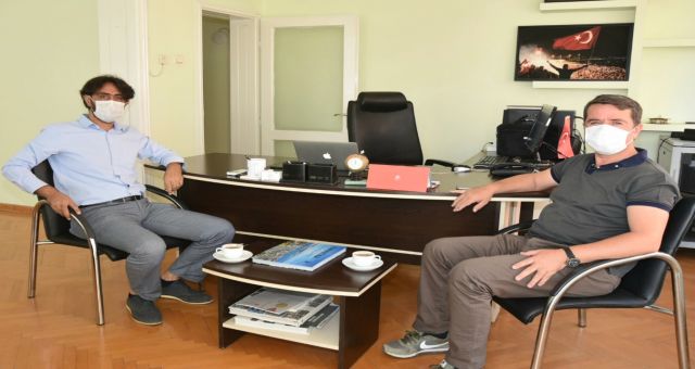 Türkoğlu Belediye Başkanı Okumuş'tan AA'ya ziyaret