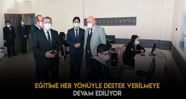 Göksun Belediyesi Eğitime Destek Vermeye Devam Ediyor