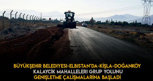 Kahramanmaraş Grup Yollarında Aralıksız Mesai Devam Ediyor