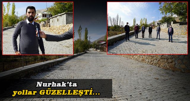 Nurhak'ta Yol Çalışmaları