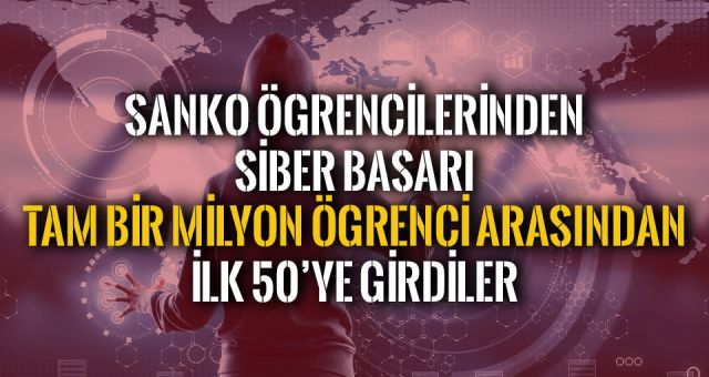 Sanko Öğrencileri Bir Milyon Öğrenci Arasında İlk 50'de