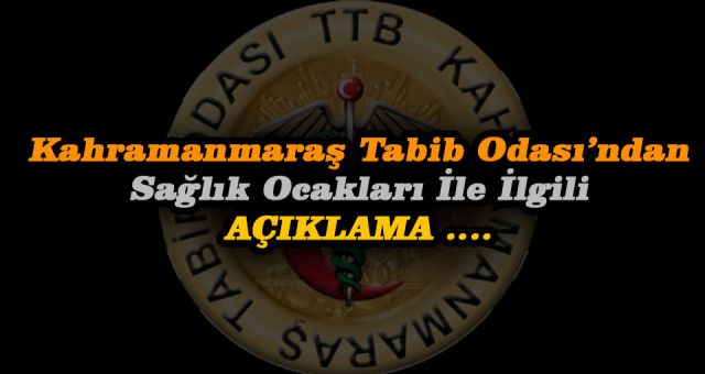 Tabib'ler Odası'ndan Basın Açıklaması