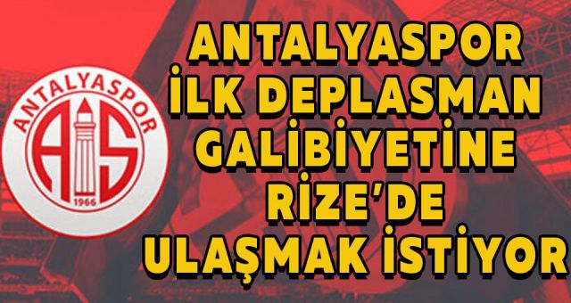 Antalyaspor Galibiyet Hasreti İle Yanıyor