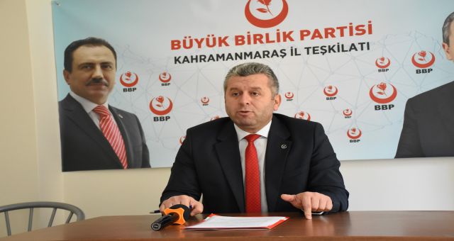 BBP Genel Başkan Yardımcısı Yardımcıoğlu Kalbimiz Gaziantep için atıyor!