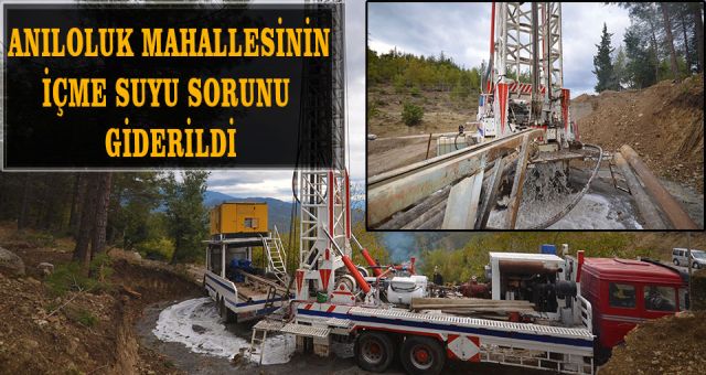 İçme Suyu Sorunu Giderildi