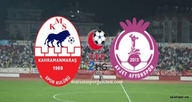 Kahramanmaraşspor 2-1 Afjet Afyonspor Maç Özeti