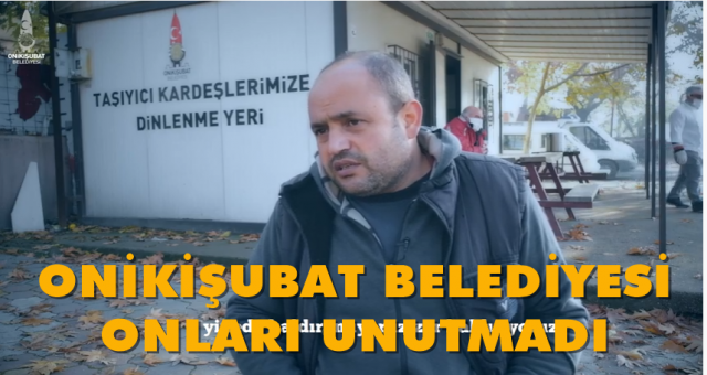Onikişubat Belediyesi Onları Soğukla Başbaşa Bırakmadı