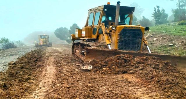 Türkoğlu Düziçi Yolunda Çalışma