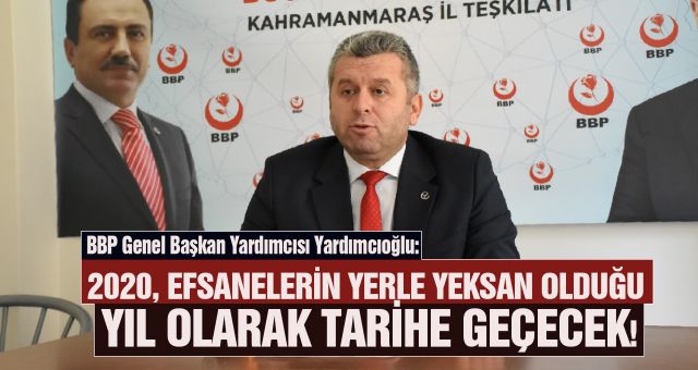 Yardımcıoğlu - 2020 Yılı Yüz Yıl Sonra Bile Konuşulacak