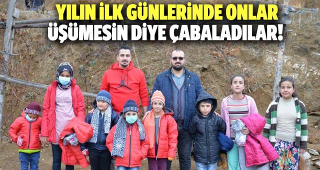 Çocuklar Üşümesin Diye Yollara Düştüler