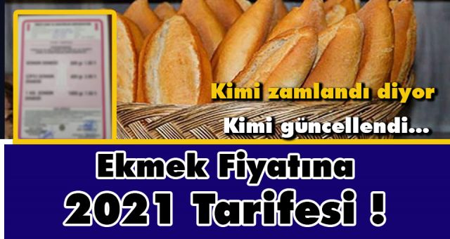 Kahramanmaraş'ta Ekmek Fiyatı Zamlandı