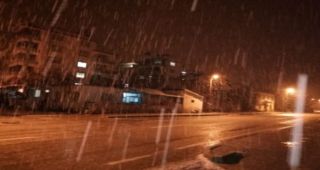 Kahramanmaraş'ta Kar Yağışı