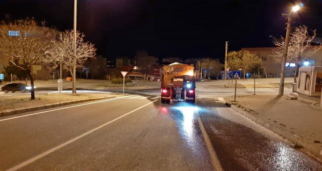 Kahramanmaraş'ta Yol Tuzlama Çalışmaları Sürüyor