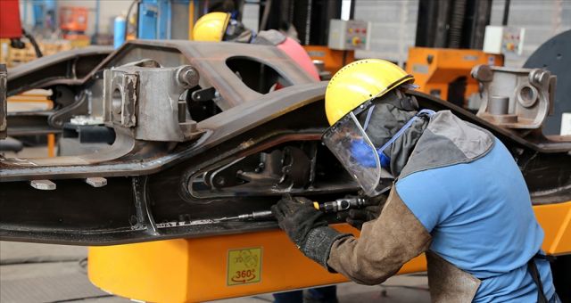 Sanayi Üretim Endeksi'nde Yıllık Bazda Yüzde 11 Yükseldiği Duyuruldu