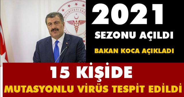 Türkiye'de 15 Kişide Mutasyonlu Virüs Tespit Edildi Son Dakika !