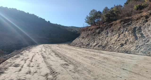 Türkoğlu - Düziçi Bağlantı Yolu Genişletme Çalışmaları Sürüyor