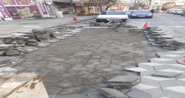 Yağışla Bozuldu Dulkadiroğlu Tamir Etti