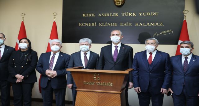 Adalet Bakanı Hatay'da Adliye ve Valiliğe Ziyaret Düzenledi