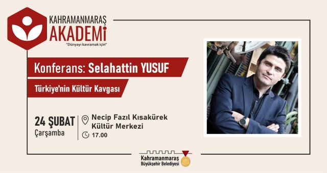 Akademi’de Türkiye’nin Kültür Kavgası Konferansı