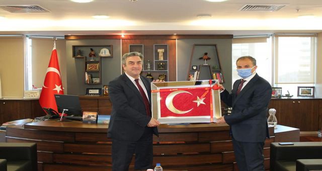 Başkan Kılınç, Türkiye Uzay Ajansı Başkanı Yıldırım’ı Ziyaret Etti