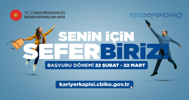 Cumhurbaşkanlığı İnsan Kaynakları Ofisi Staj Seferberliği Programı Başladı