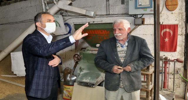 Demirciler Pazarı'nda Esnafa Ziyaret