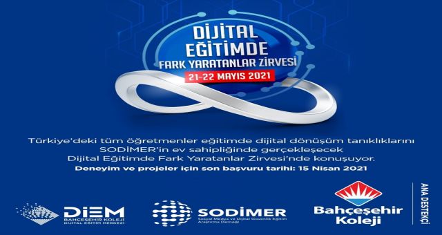 Eğitim Camiası '' Dijital Eğitimde Fark Yaratanlar Zirvesi''nde Buluşmaya Hazırlanıyor