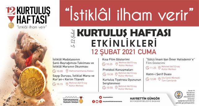 Kahramanmaraş 12 Şubat Kurtuluş Bayramı Coşkusu