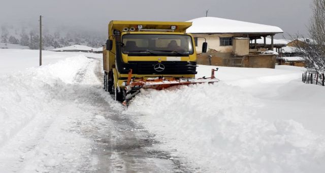 Kahramanmaraş'ta Karla Mücadele Devam Ediyor
