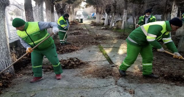 Mezarlıklarda Bakım Ve Temizlik Çalışmaları