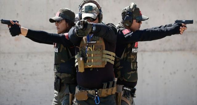 Polis Ekibinin Atış Eğitim Klibi Beğeni Topladı