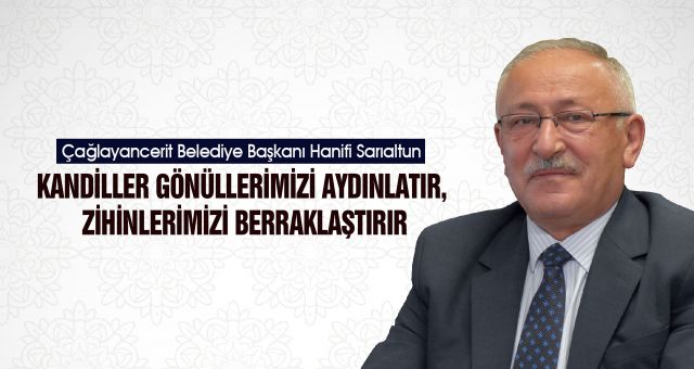 Sarıaltun'dan Kandil Mesajı