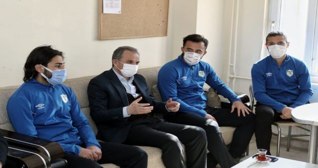 Adıyaman Spor'a Moral Ziyareti