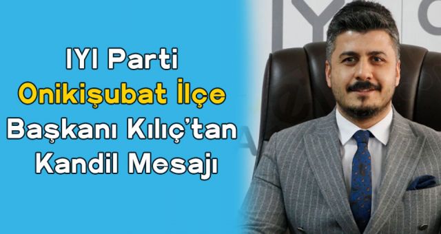 Başkan Doğan Murat Kılıç’ın Miraç Kandili Mesajı