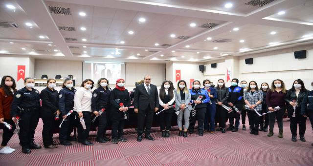 Emniyet Müdürlüğü'nde Dünya Kadınlar Günü Programı