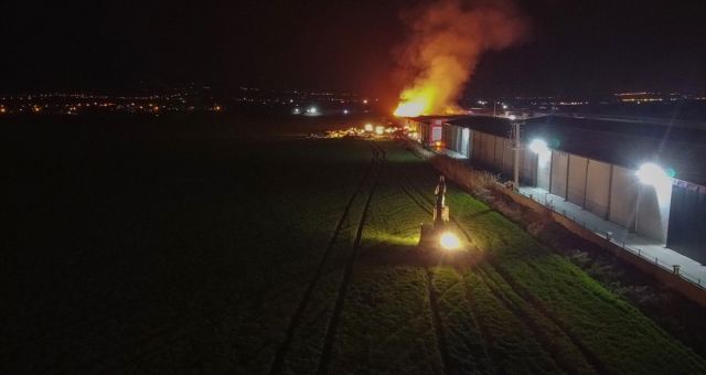 Kahramanmaraş'ın Tekstil Fabrikasında Yangın