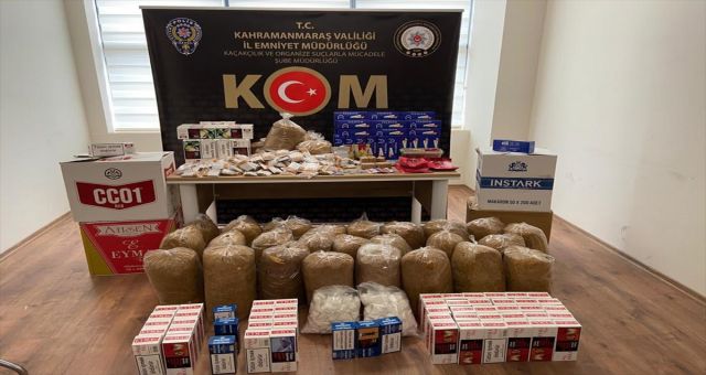 Kahramanmaraş'ta Kaçakçılık Operasyonu