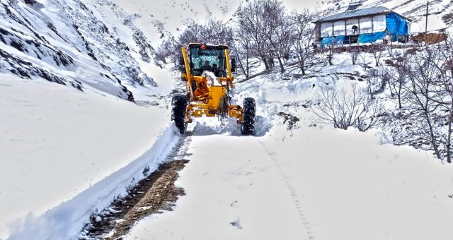 Kahramanmaraş'ta Kar Mücadelesi