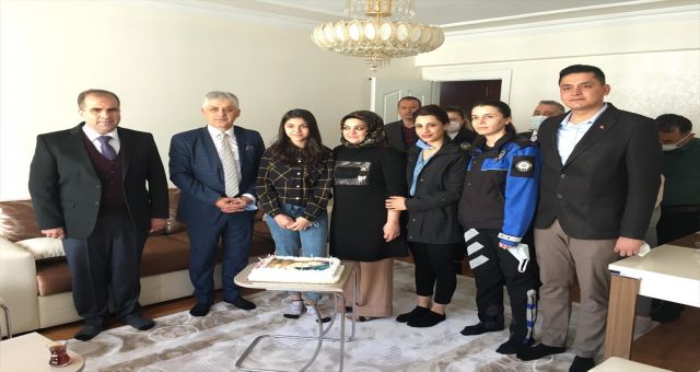 Kahramanmaraş'ta Şehit Kızına Doğum Günü Sürprizi