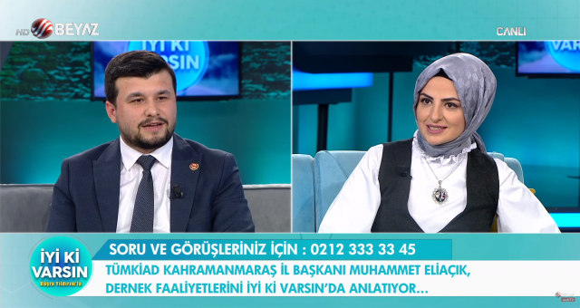 Muhammet Eliaçık Beyaz TV'ye Konuk Oldu