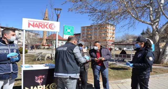 NARKO Ekipleri Afşin İlçesinde Halkı Bilgilendiriyor