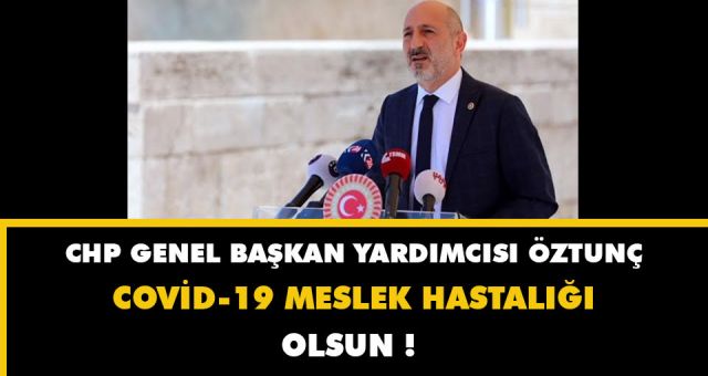 Öztunç - Covid19 Meslek Hastalığı Olsun