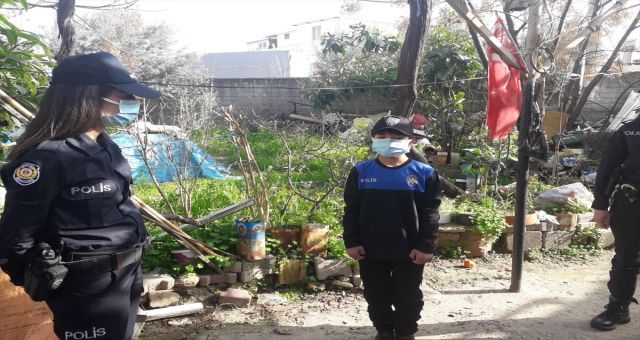 Polislik Hayali Kuran Çocuğa ''Üniforma'' Sürprizi